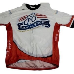 XL CYCLING JERSEY Fast Freddie Specialized Angels Red blue USA men's extra large